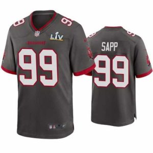 Exceptional Warren Sapp Buccaneers Pewter Classy Super Bowl Lv Game Jersey Join the elite! Get this exclusive jersey.