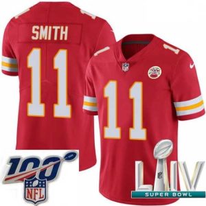 Exquisite 2020 Super Bowl LIV Nike Kansas City Chiefs #11 Alex Smith Red Team Color Vapor Untouchable Limited Fabulous Player NFL Jersey Proven quality! Invest in this reliable jersey.
