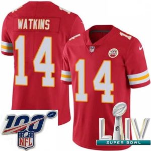 Exquisite 2020 Super Bowl LIV Nike Fantastic Kansas City Chiefs #14 Sammy Watkins Red Team Color Vapor Untouchable Limited Player NFL Jersey Last chance! Grab this awesome jersey before it's gone for good.