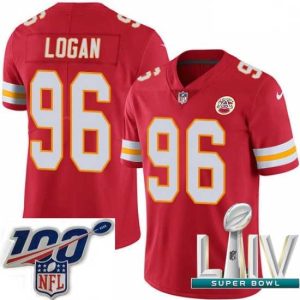 Exquisite 2020 Super Bowl LIV Nike Kansas City Chiefs #96 Bennie Logan Fabulous Red Team Color Vapor Untouchable Limited Player NFL Jersey Team spirit! Show it off with this awesome jersey.