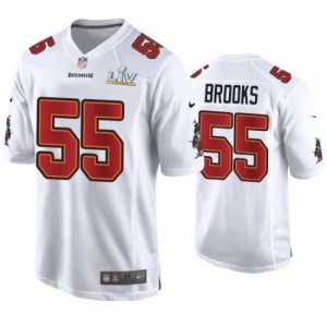 First rate Derrick Brooks Buccaneers White Super Bowl Dashing Lv Game Fashion Jersey Show your dedication! Own this special jersey for your team.