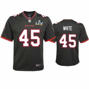 First rate Devin White Buccaneers Pewter Super Bowl Lv Game Jersey Charming Trending now! Grab this hot jersey while you can.