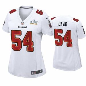 First rate Lavonte David Buccaneers White Super Bowl Lv Game Fashion Admirable Jersey Team spirit! Show it off with this awesome jersey.