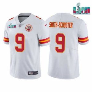 First rate Toddler Kansas City Chiefs 9 JuJu Smith Magnificent Schuster White Super Bowl LVII Patch Vapor Untouchable Limited Stitched Jersey Fan favorite! Join thousands who love this premium jersey.