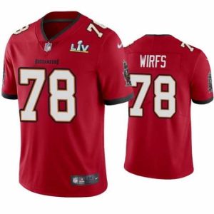 First rate Tristan Wirfs Buccaneers Red Super Bowl Marvelous Lv Vapor Limited Jersey Be the first! Order this trendy jersey ahead of the crowd.