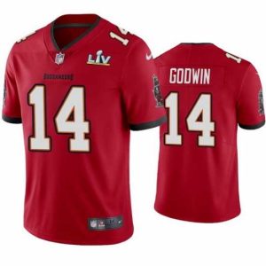 Gorgeous Chris Godwin Buccaneers Red Super Bowl Lv Vapor Glamorous Limited Jersey Limited stock! Be quick and grab this must - have jersey to support your team.