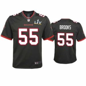 Gorgeous Impressive Derrick Brooks Buccaneers Pewter Super Bowl Lv Game Jersey Team spirit! Show it off with this awesome jersey.