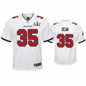 Gorgeous Luxurious Jamel Dean Buccaneers White Super Bowl Lv Game Jersey Be a part of the action! Get this game - ready jersey.