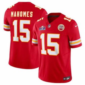 Gorgeous Kansas City Chiefs 15 Patrick Mahomes Notable Red 2023 F.U.S.E Vapor Untouchable Limited Stitched 2024 Super Bowl LVIII Jersey Enhance your game - day look! Get this fashionable jersey.