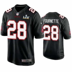 Gorgeous Leonard Fournette Buccaneers Black Super Bowl Lv Gorgeous Game Fashion Jersey Retailers