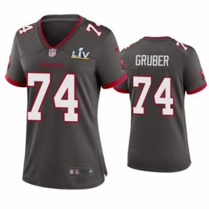 Gorgeous Paul Gruber Exquisite Buccaneers Pewter Super Bowl Lv Game Jersey Act fast! Only a handful left. Secure this amazing jersey now.
