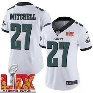 Gorgeous Philadelphia Eagles Quinyon Mitchell #27 White 2024 2025 Super Bowl LIX F.U.S.E Splendid Stitched NFL Jersey Team spirit! Show it off with this awesome jersey.