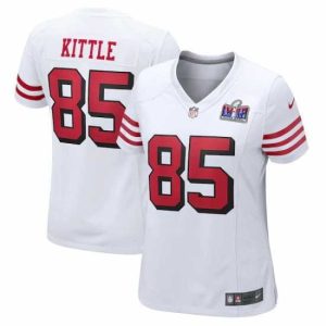 Gorgeous San Francisco 49ers 85 George Kittle New White 2023 F.U.S.E Vapor Untouchable Limited Stitched Football 2024 Super Bowl Dashing LVIII Jersey Don't be left out! Get this stylish jersey and show your team pride.