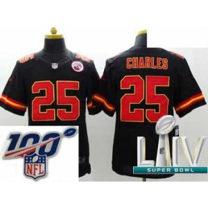 Magnificent 2020 Super Bowl LIV Kansas City Chiefs Charming #25 Jamaal Charles Black Team Color Vapor Untouchable Limited Player Football Jersey Limited edition! Don't miss your chance to own this unique jersey.