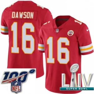 Magnificent 2020 Super Bowl LIV Nike Kansas City Chiefs #16 Len Splendid Dawson Red Team Color Vapor Untouchable Limited Player NFL Jersey Unbeatable style! Get this stylish jersey now.