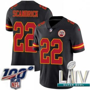 Magnificent 2020 Super Bowl LIV Nike Kansas Captivating City Chiefs #22 Orlando Scandrick Limited Black Rush Vapor Untouchable NFL Jersey Be a part of the action! Get this game - ready jersey.