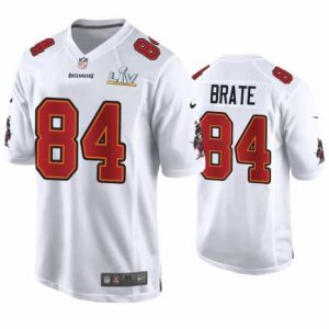 Magnificent Cameron Brate Buccaneers White Super Bowl Lv Amazing Game Fashion Jersey Hurry! Exclusive offer. Get your hands on this outstanding jersey right away.