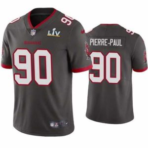 Magnificent Jason Pierre Paul Buccaneers Pewter Super Bowl Lv Vapor Limited Jersey Fabulous Be the first! Order this trendy jersey ahead of the crowd.