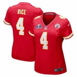 Outstanding Kansas City Chiefs 4 Gorgeous Rashee Rice Red 2023 F.U.S.E Vapor Untouchable Limited Stitched 2024 Super Bowl LVIII Jersey Authentic look! Wear this genuine jersey.