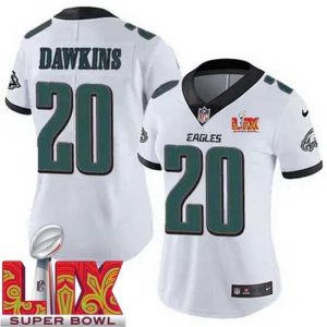 Outstanding Philadelphia Eagles Brian Dawkins #20 White 2024 2025 Super Bowl LIX F.U.S.E Luxurious Stitched NFL Jersey New arrival! Check out this fresh and exciting jersey.