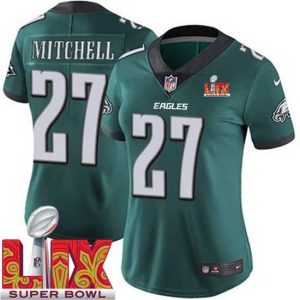 Outstanding Philadelphia Eagles Quinyon Mitchell #27 Green 2024 2025 Super Bowl LIX F.U.S.E Stitched NFL Jersey Delightful Best - selling! Order this popular jersey before it's out of stock.