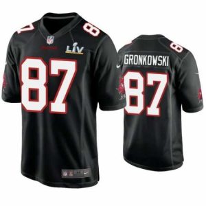 Outstanding Rob Gronkowski Buccaneers Black Sophisticated Super Bowl Lv Game Fashion Jersey Gift idea! Surprise a sports fan with this amazing jersey.