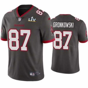 Outstanding Rob Gronkowski Buccaneers Pewter Super Luxurious Bowl Lv Vapor Limited Jersey Flash sale! Snag this great jersey at a discounted price.