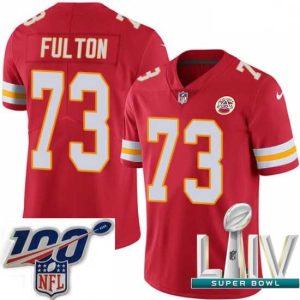 Premium 2020 Super Bowl LIV Nike Kansas City Chiefs #73 Zach Fulton Red Team Color Vapor Untouchable Limited Player Fabulous NFL Jersey Retailers