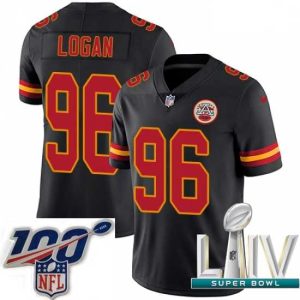 Premium 2020 Super Bowl LIV Nike Kansas City Chiefs #90 Bennie Logan Limited Black Rush Vapor Untouchable NFL Stunning Jersey Perfect fit! Order this comfortable jersey.