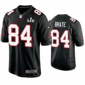 Premium Cameron Brate Distinguished Buccaneers Black Super Bowl Lv Game Fashion Jersey Limited edition! Don't miss your chance to own this unique jersey.