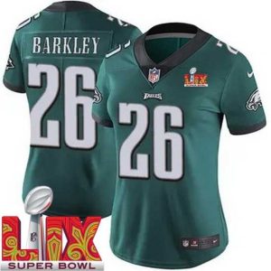 Premium Philadelphia Eagles Saquon Barkley Superb #26 Green 2024 2025 Super Bowl LIX F.U.S.E Stitched NFL Jersey Retailers