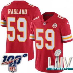 Splendid 2020 Super Amazing Bowl LIV Nike Kansas City Chiefs #59 Reggie Ragland Red Team Color Vapor Untouchable Limited Player NFL Jersey Perfect fit! Order this comfortable jersey.