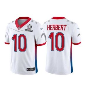 Splendid 2022 NFL Pro Bowl Los Remarkable Angeles Chargers #10 Justin Herbert AFC White Jersey For a short time only! Don't miss out on this fantastic jersey.