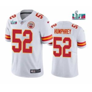 Splendid Toddler Kansas City Chiefs 52 Creed Humphrey White Super Bowl Superb LVII Patch Vapor Untouchable Limited Stitched Jersey Flash sale! Snag this great jersey at a discounted price.