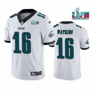 Splendid Toddler Philadelphia Eagles 16 Quez Watkins White Luxurious Super Bowl LVII Vapor Untouchable Limited Stitched Jersey Be a part of the action! Get this game - ready jersey.