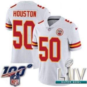 Stunning Superior 2020 Super Bowl LIV Nike Kansas City Chiefs #50 Justin Houston White Vapor Untouchable Limited Player NFL Jersey Best - selling! Order this popular jersey before it's out of stock.