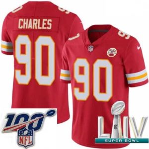 Stunning 2020 Super Bowl LIV Nike Kansas City Chiefs #90 Stefan Charles Red Team Color Vapor Untouchable Limited Outstanding Player NFL Jersey Perfect fit! Order this comfortable jersey.