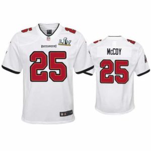 Stunning Lesean Mccoy Buccaneers White Super Bowl Lv Game Amazing Jersey Be the first! Order this trendy jersey ahead of the crowd.