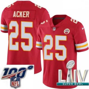 Superior 2020 Super Bowl LIV Nike Kansas City Chiefs #25 Kenneth Acker Red Team Color Vapor Untouchable Enchanting Limited Player NFL Jersey Be the first! Order this trendy jersey ahead of the crowd.