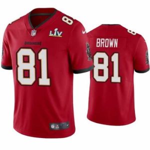 Superior Antonio Brown Buccaneers Enchanting Red Super Bowl Lv Vapor Limited Jersey Collectors
