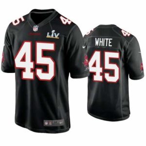 Superior Delightful Devin White Buccaneers Black Super Bowl Lv Game Fashion Jersey Proven quality! Invest in this reliable jersey.