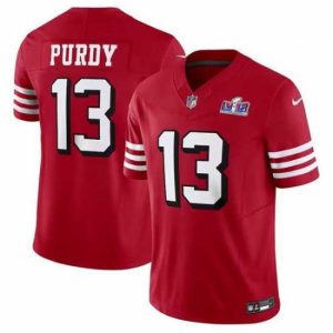 Superior San Francisco 49ers 13 Brock Purdy 2023 F.U.S.E New Red Enchanting Vapor Untouchable Limited Stitched Football 2024 Super Bowl LVIII Jersey Don't be left out! Get this stylish jersey and show your team pride.